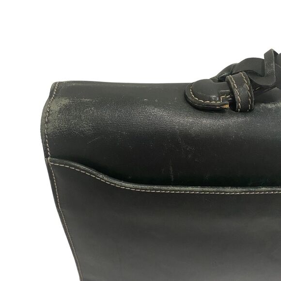 VINTAGE BALLY PATENT LEATHER Green Briefcase - Business Casual  - UNISEX - work - Picture 12 of 14